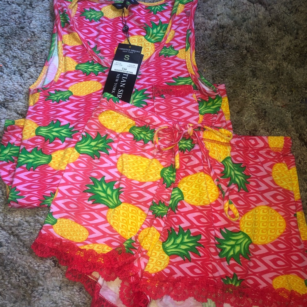 Pineapple Pajama Set